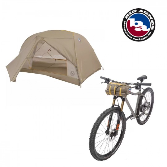 Tente vélo bikepacking TIGER WALL UL 2 BIKEPACK Solution-Dye gray Big Agnès 2024