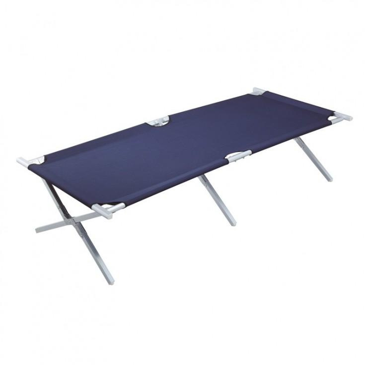 Lit de camp ALU bleu TRIGANO 2024
