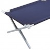 Lit de camp ALU bleu TRIGANO 2024