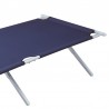 Lit de camp ALU bleu TRIGANO 2024