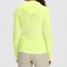 Tee-shirt manches longues à capuche femme été ECHO HOODIE WOMAN limonata Outdoor Research