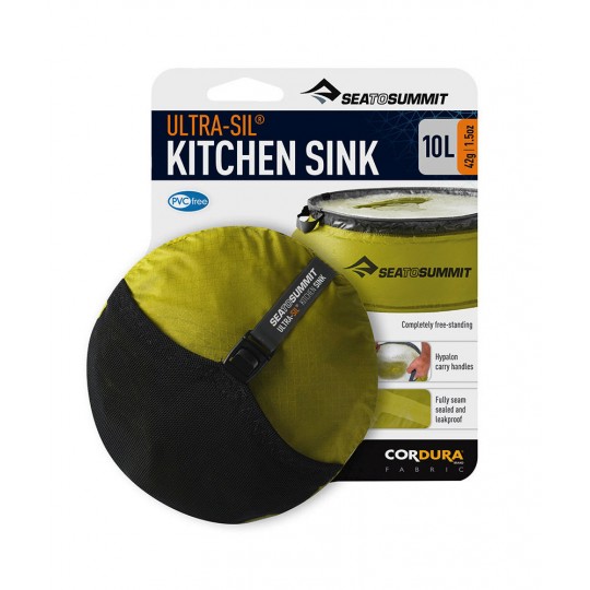 Bac pliable ultra-léger 10L cuisine-vaisselle ULTRA-SIL KITCHEN SINK green 42g SeaToSummit 2024