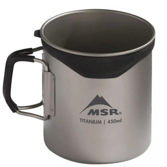 Mug en titane 70g TITAN CUP 450ml MSR GEAR 2024