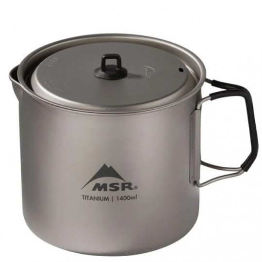 Popote en titane 153g TITAN KETTLE 1400ml MSR GEAR 2024