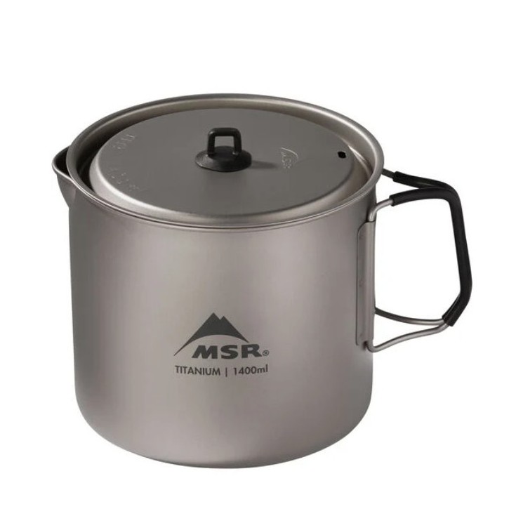 Popote en titane 153g TITAN KETTLE 1400ml MSR GEAR 2024