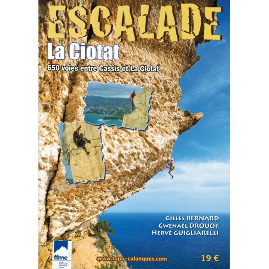 Livre Topo Escalade La Ciotat - 650 voies - Nota Bene