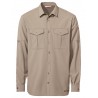 Chemise respirante manches longues homme ROSEMOOR LS SHIRT II 593-linen Vaude