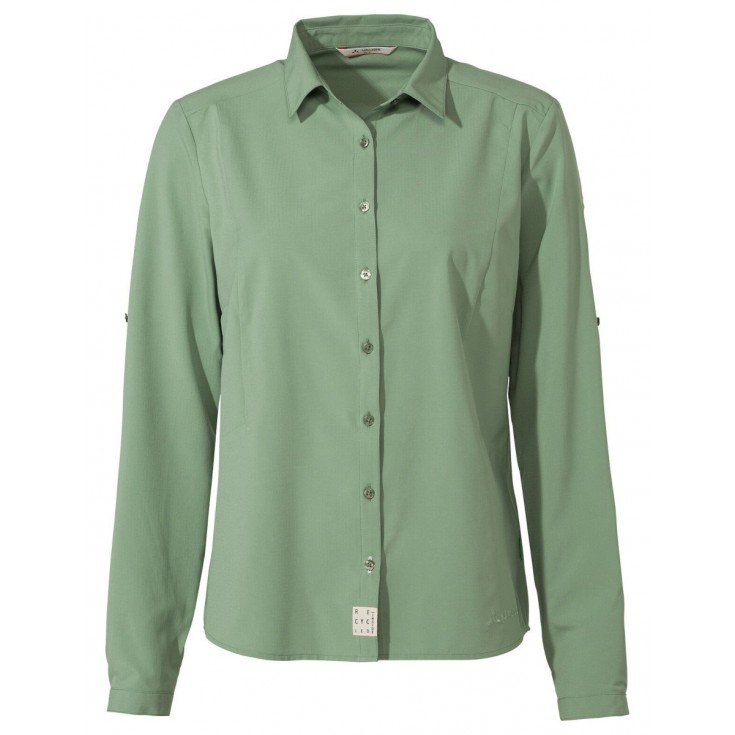 Chemise respirante manches longues femme Women's ROSEMOOR LS SHIRT IV 366-willow-green Vaude