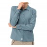 Chemise respirante manches longues femme Women's ROSEMOOR LS SHIRT IV 536-nordic-blue Vaude
