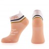 Chaussettes Trail Running femme RUN LIGHT ANKLE SOCKS saumon Sidas 2024