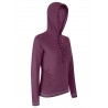 Sweat à capuche femme TALI MAGLIA 14D vinaccia Montura