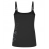 Débardeur femme FLOWER SEAMLESS CANOTTA WOMAN 90 noir Montura