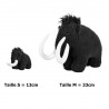 Peluche Mammut Toy taille S (13cm)