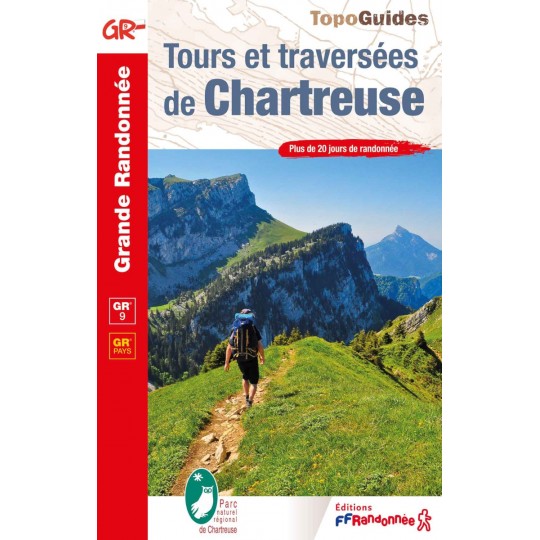 Livre TopoGuides Tours et Traversées de Chartreuse - plus de 20 jours de randonnée - FFRandonnée 2024