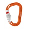 Mousqueton à vis ROCHA Screw-Lock orange Petzl