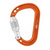 Mousqueton à vis ROCHA Screw-Lock orange Petzl