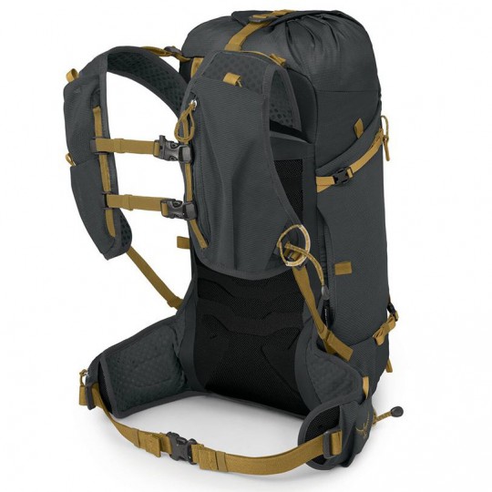 Sac à dos TALON VELOCITY 20 charcoal-yellow Osprey Packs 2024