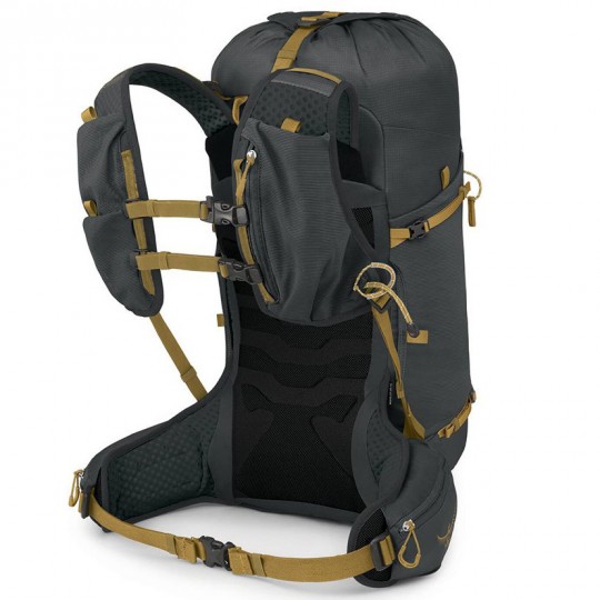 Sac à dos TALON VELOCITY 30 charcoal-yellow Osprey Packs