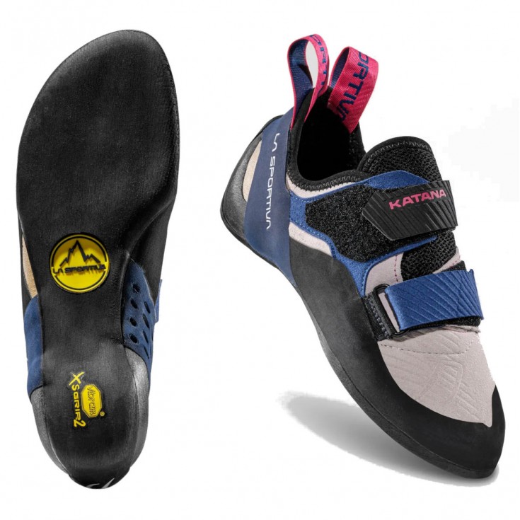 Chausson escalade femme KATANA P3 WOMAN storm-blue La Sportiva 2024