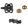 Pédales automatiques vélo TIME MX4 + 2 cales ATAC 13°/17° B1(incluses)