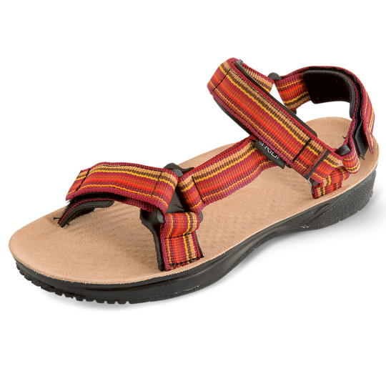 Sandale de randonnée femme Terra Lady stripe-red 08 Triop