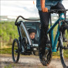 Remorque pour vélo CHARIOT enfant CROSS 1 alaska THULE