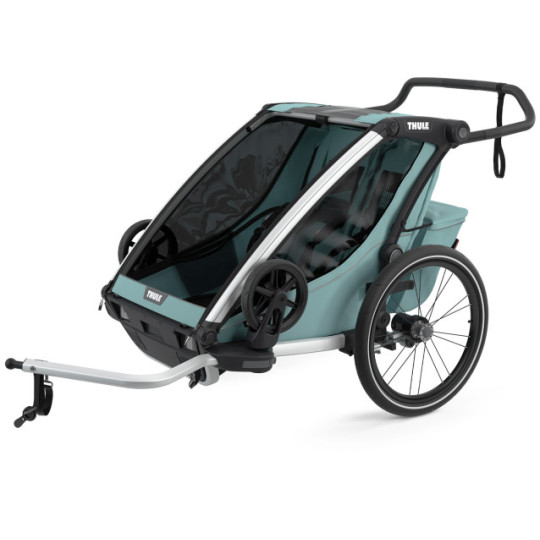 Remorque pour vélo CHARIOT enfants CROSS 2 alaska THULE