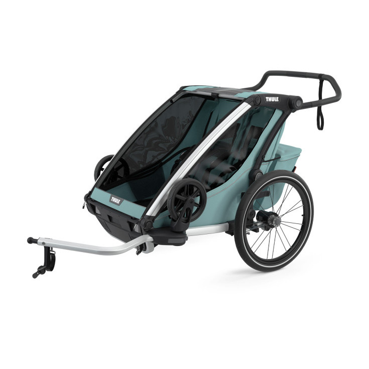 Remorque pour vélo CHARIOT enfants CROSS 2 alaska THULE