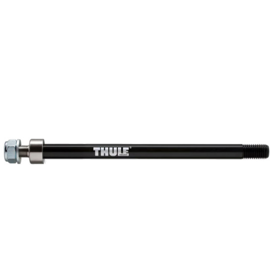 Axe de roue TRAVERSANT 174/180 M12 filet de 1,75mm pour remorques / chariot enfant THULE