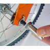 Rallonge écrou AXE PLEIN 5/16" pour vélo enfant FOLLOWME Cycling