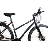 Vélo VTC trapèze VSF T-100S SPORT - CUES 18-speed Disc noir FAHRRADmanufaktur 2025