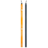 Set de Peaux RACE Crystal 62mm 2 x 170cm avec attache avant élastique course Colltex