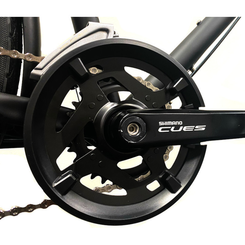 Velo Trekking TX 400 TRAPEZE Shimano CUES 22 speed HS33 olive noir VSF FAHRRADmanufaktur 2025 Montania Sport