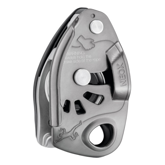 Assureur avec blocage assisté NEOX light-gray Petzl 2024