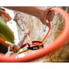 Assureur avec blocage assisté NEOX orange Petzl 2024