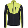 Veste Softshell hybride SKI STYLE anthracite-lime Montura