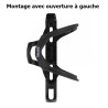 Porte-bidon vélo réversible PULSE Z2 noir Zéfal