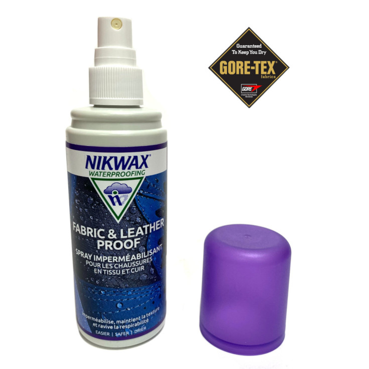 Spray imperméabilisant pour chaussures mixtes Tissu et Cuir Gore-Tex Nikwax