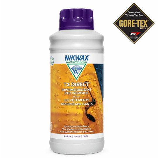 Imperméabilisant pour Gore-Tex Wash-in Tx Direct 1L Nikwax