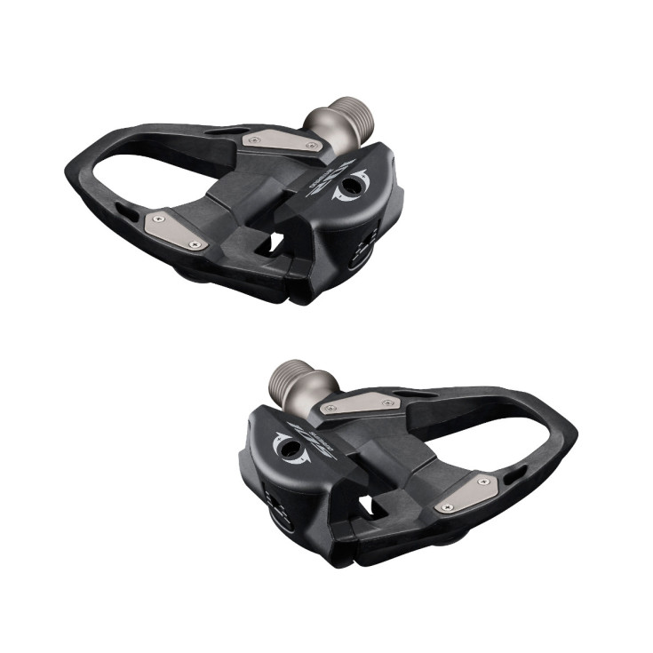 Pédales automatiques vélo SPD-SL carbone PD-R7000 Shimano 105 (cales SM-SH11 incluses)