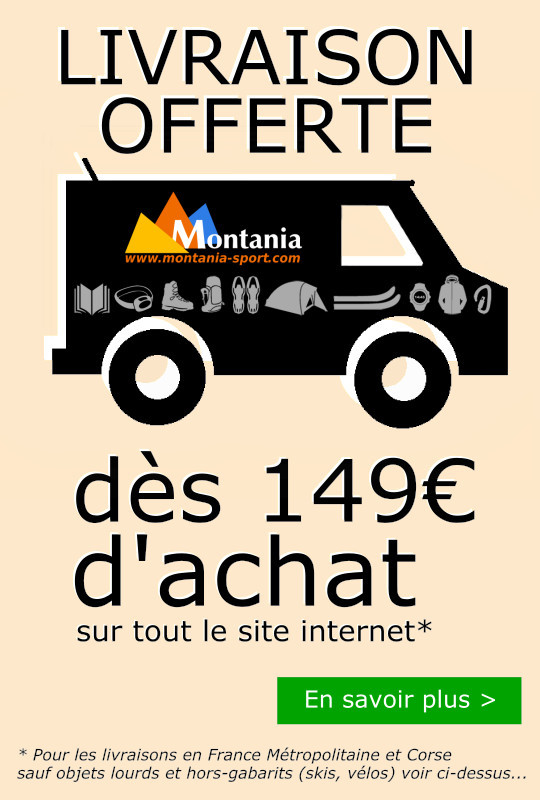 Livraison offerte dès 149€ d'achat en France Métropolitaine et en Corse * Livraison offerte dès 149€ d'achat en France Métropolitaine et en Corse *