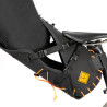 Sacoche de selle SADDLE BAG 18L + DRYBAG orange RESTRAP UK