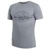 Tee-shirt homme laine Mérinos PT VAN LIFE gris SENSOR