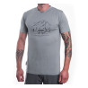 Tee-shirt homme laine Mérinos PT VAN LIFE gris SENSOR
