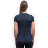 Tee-shirt femme laine Mérinos W'S SONGBIRDS deep-blue SENSOR