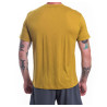 Tee-shirt homme laine Mérinos TRAVELLER moutarde SENSOR