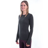 Tee-shirt femme laine Mérinos W'S MERINO BOLD LS anthracite SENSOR
