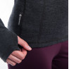 Tee-shirt femme laine Mérinos W'S MERINO BOLD LS anthracite SENSOR