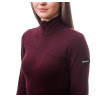 Sweatshirt 1/4 zip femme laine Mérinos W'S MERINO EXTREME LS ZIP red SENSOR