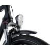 Eclairage avant vélo AXA ECHO 15 avec interrupteur pour moyeu dynamo